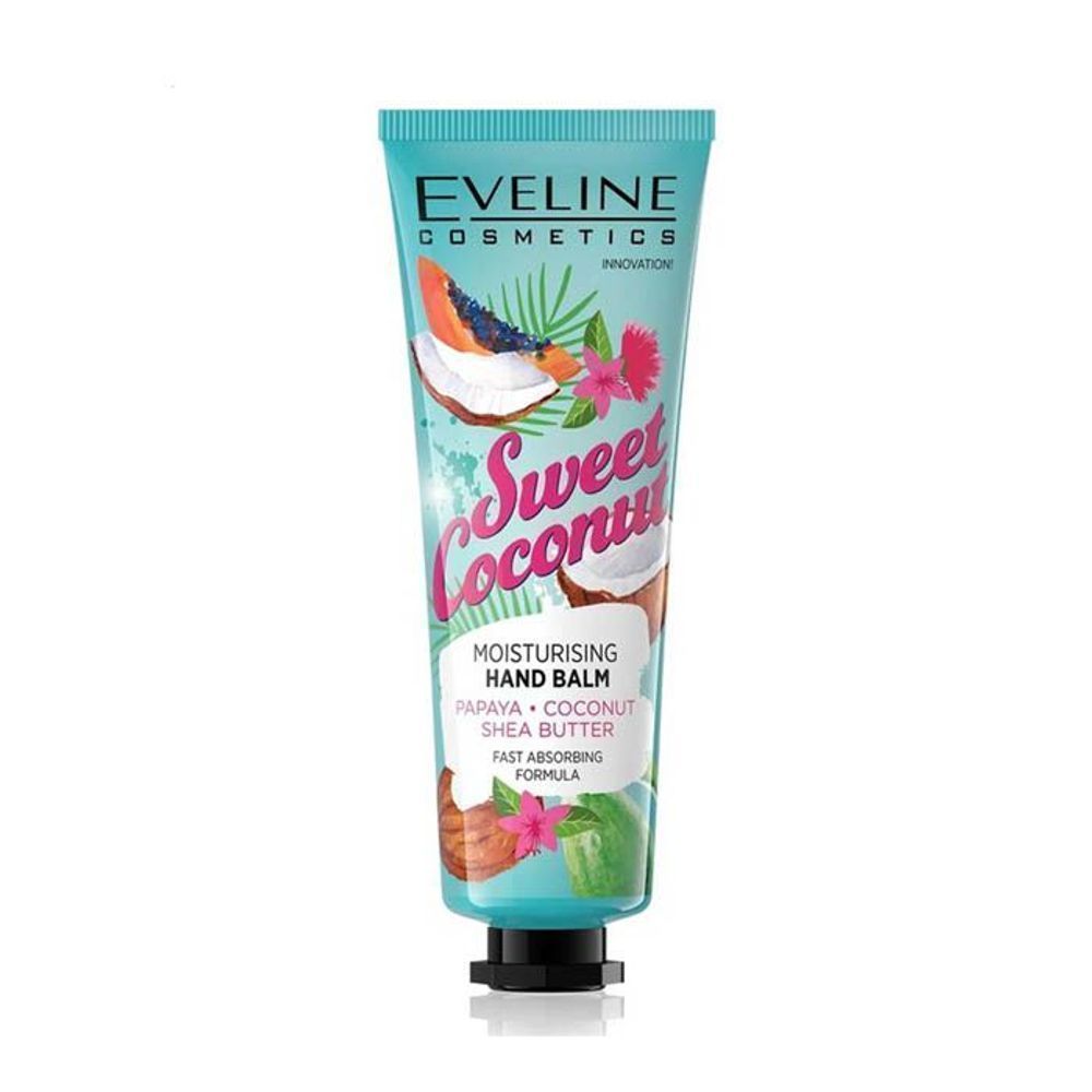 EVELINE SWEET COCONUT MOIST HAND BALM 50ML#3807 1