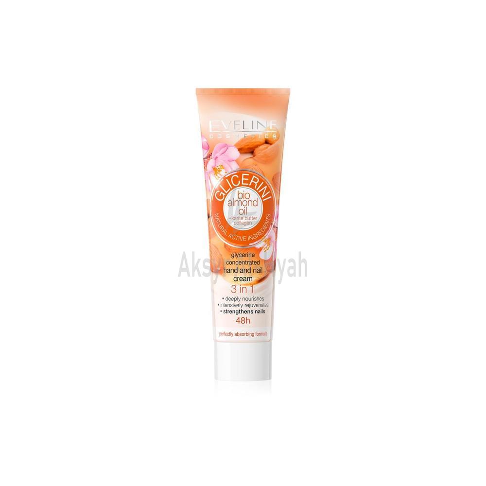 EVELINE GLICERINI AND  HAND&NAIL W/ALMOND CR.100ML#3082