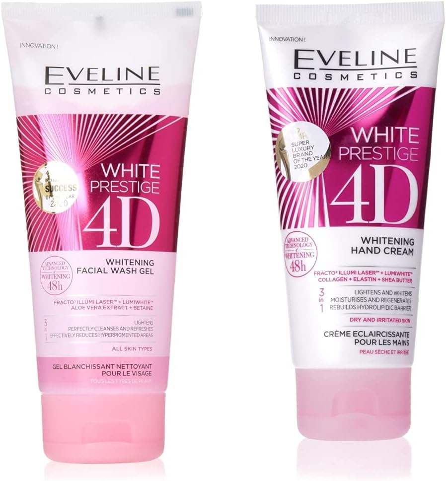 EVELINE WHITE PRESTIGE 4D 3" KIT#3250