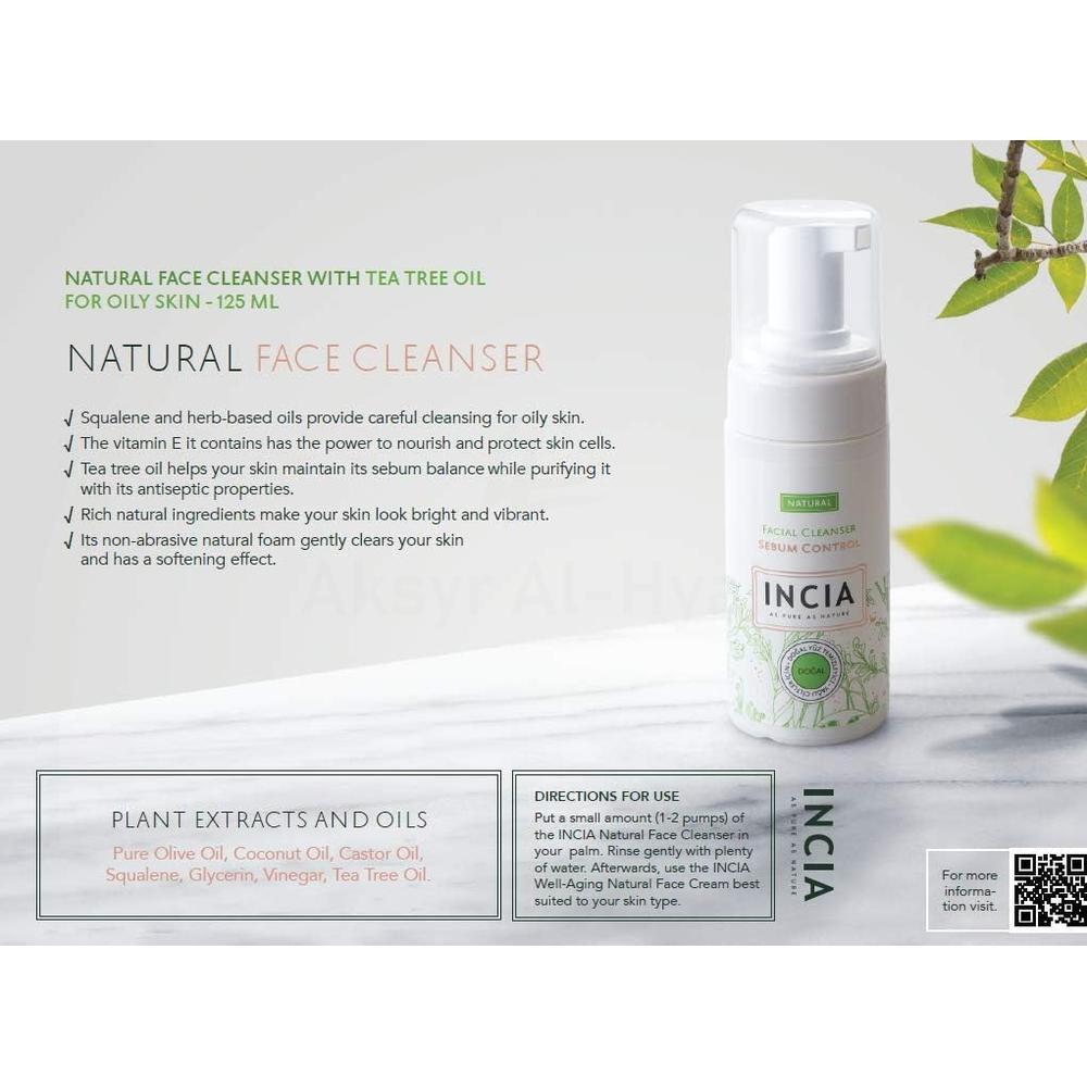 INCIA FACIAL CLEANSER SEBIUM CONTROL FOAM  125ML 2