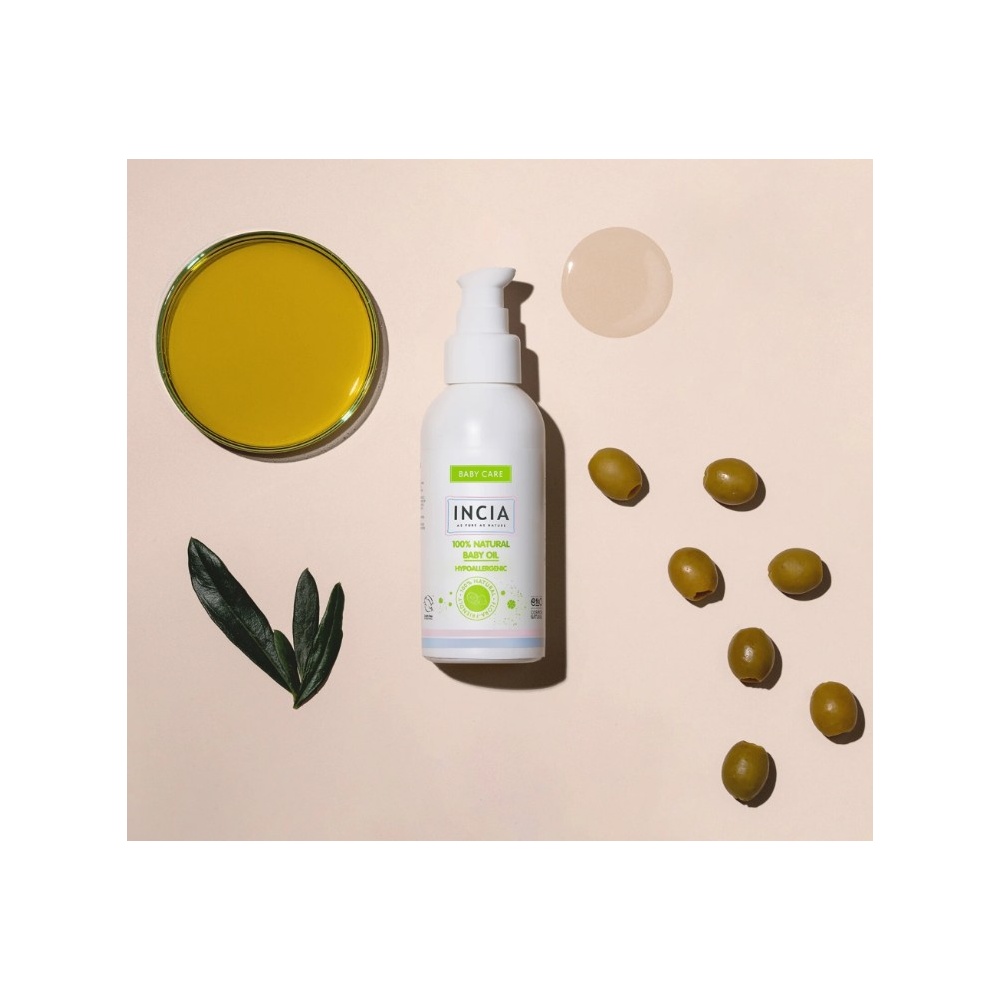INCIA NATURAL BABY OIL 110ML