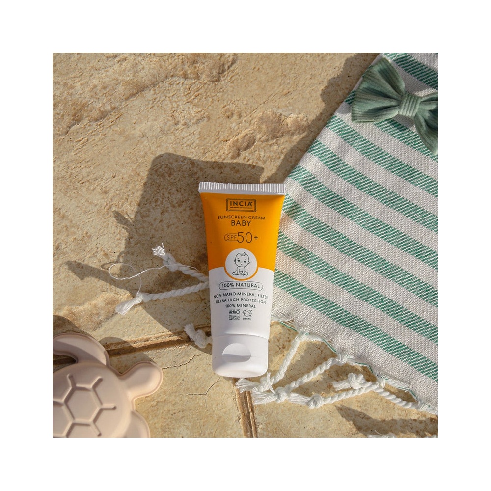INCIA SUNSCREEN CREAM FOR BABY SPF50 50ML 2