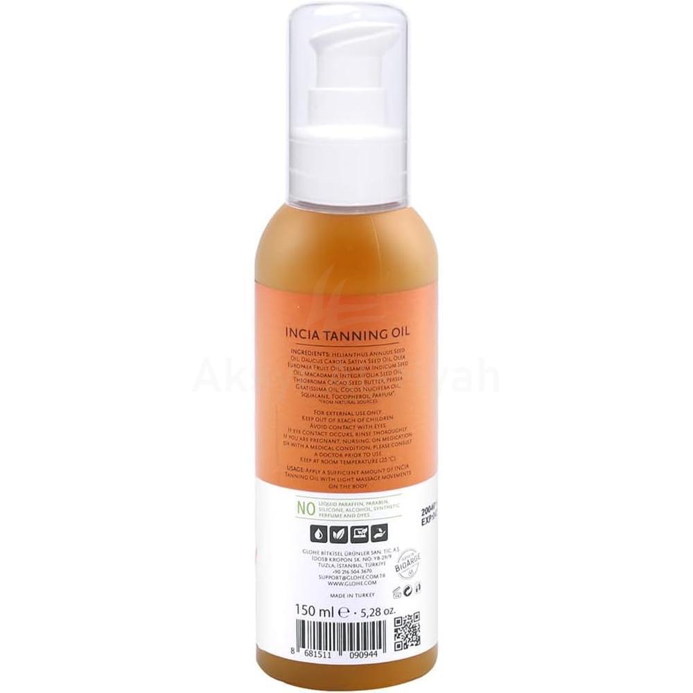 INCIA TANNING OIL 150ML 1