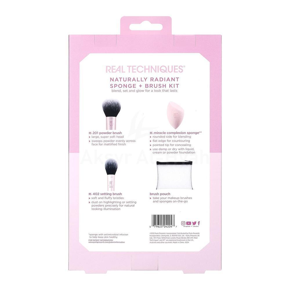 RT NATURALLY RADIANT SPONGE+BRUSH KIT #4204 2