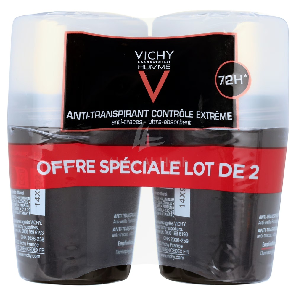 OFFER VICHY DEO.ROLL-ON EXTREME 72H 50ML(FM0023650)BLACK&WHITE