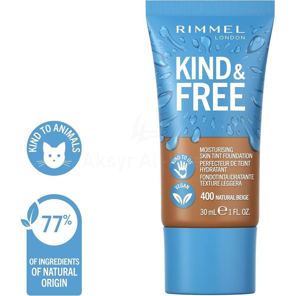 RML KIND&FREE TINT FOUNDATION 400 NATURAL BEIGE 30ML