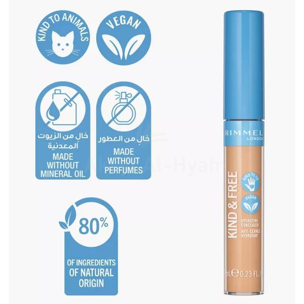 RML KIND&FREE HYDRATING CONCEALER 010 FAIR 7ML 2
