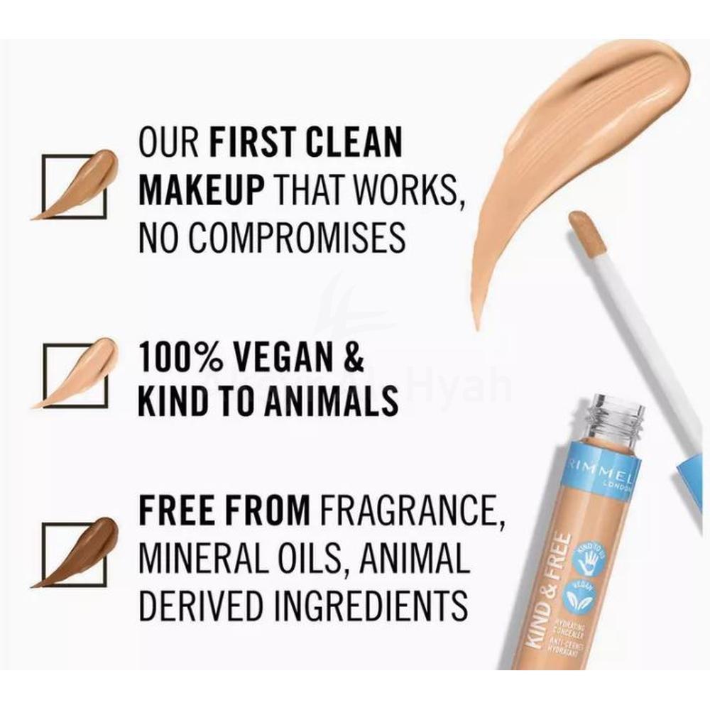 RML KIND&FREE HYDRATING CONCEALER 010 FAIR 7ML 4
