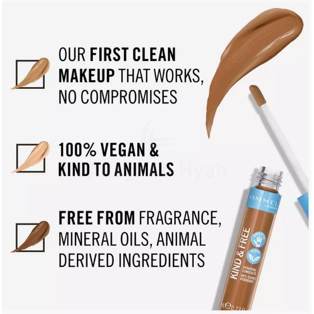 RML KIND&FREE HYDRATING CONCEALER 040 TAN 7ML 4