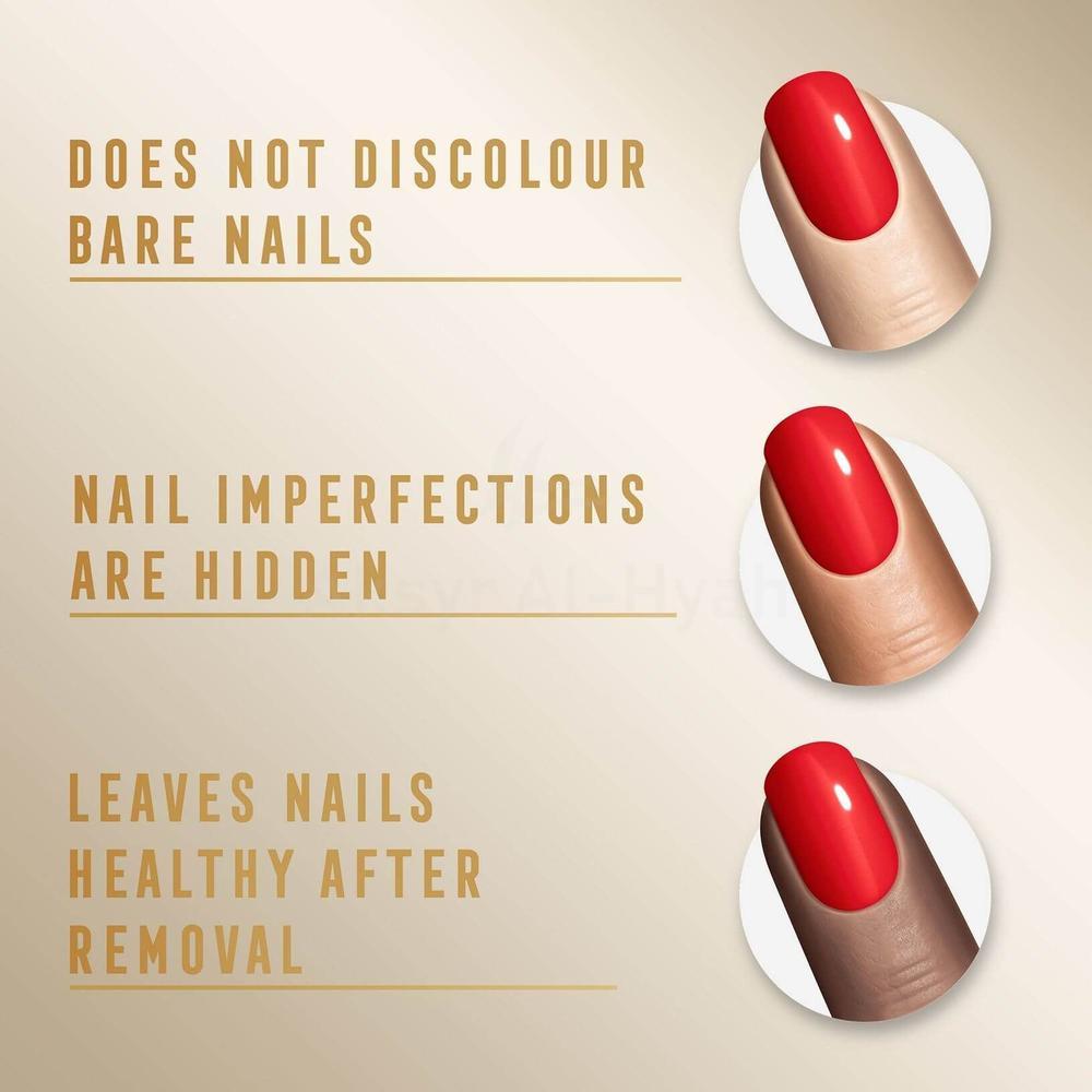MFX MIRACLE PURE NAIL POLISH 305 SCARLET POPPY 12ML 6