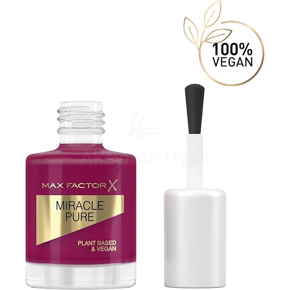 MFX MIRACLE PURE NAIL POLISH 320 SWEET PLUM 12ML 1
