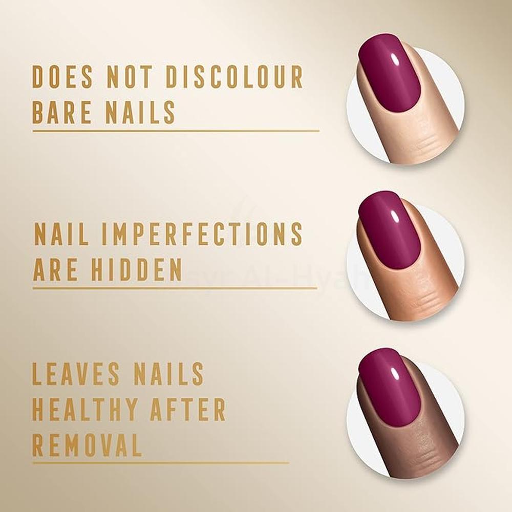 MFX MIRACLE PURE NAIL POLISH 320 SWEET PLUM 12ML 4