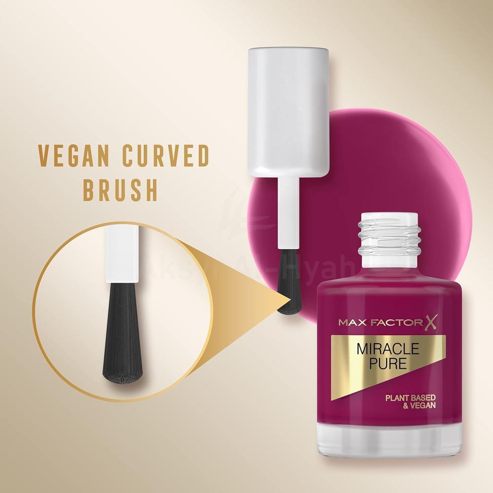 MFX MIRACLE PURE NAIL POLISH 320 SWEET PLUM 12ML 5