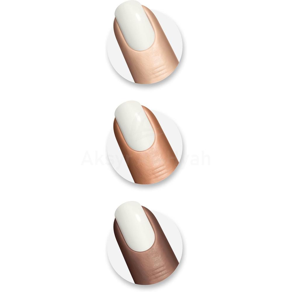 MFX MIRACLE PURE NAIL POLISH 155 COCNUT MILK 12ML 2