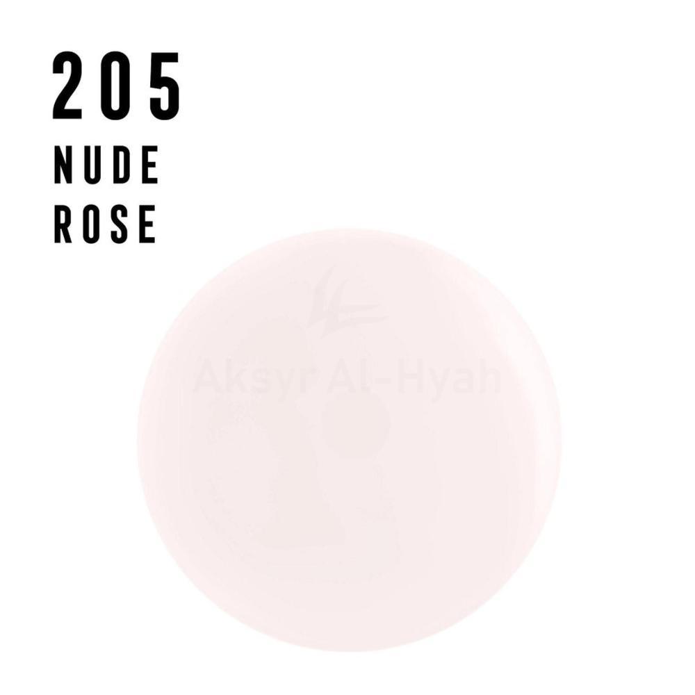 MFX MIRACLE PURE NAIL POLISH 205 NUDE ROSE 12ML 1