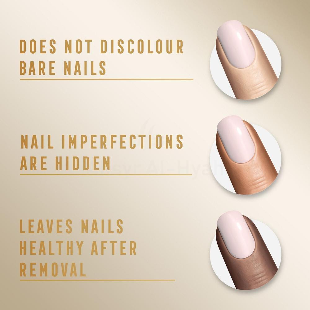 MFX MIRACLE PURE NAIL POLISH 205 NUDE ROSE 12ML 4