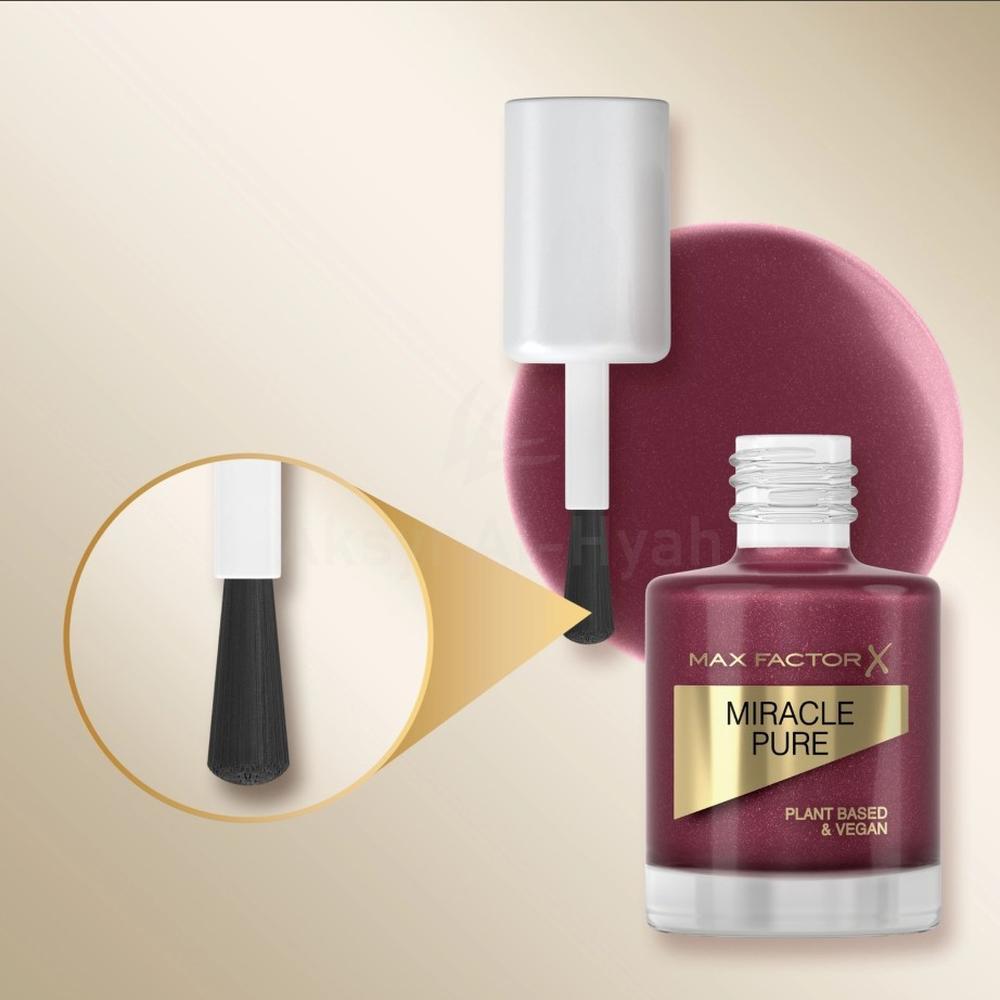 MFX MIRACLE PURE NAIL POLISH 373 REGAL GARNET 12ML 3