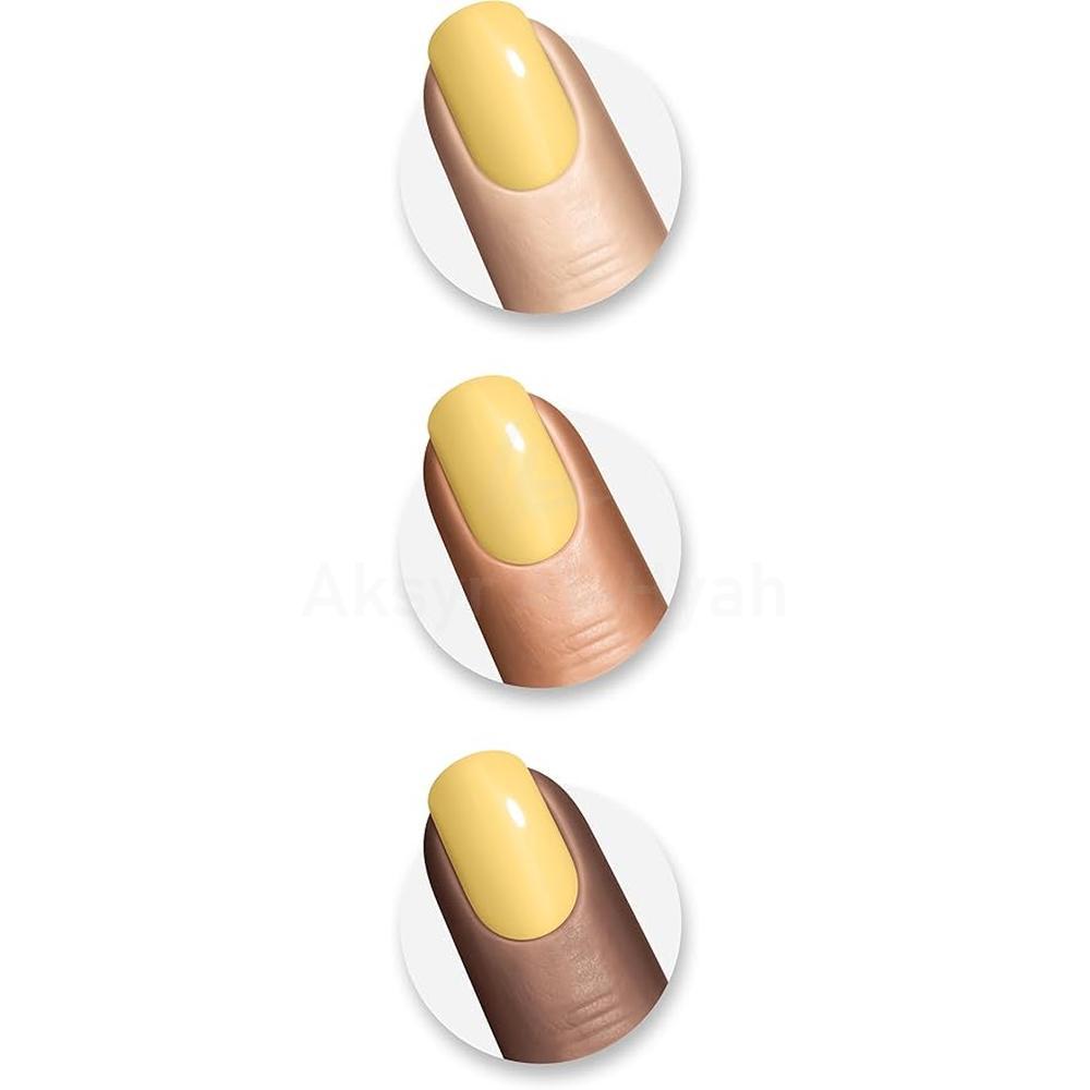MFX MIRACLE PURE NAIL POLISH 500 LEMON TEA 12ML 2