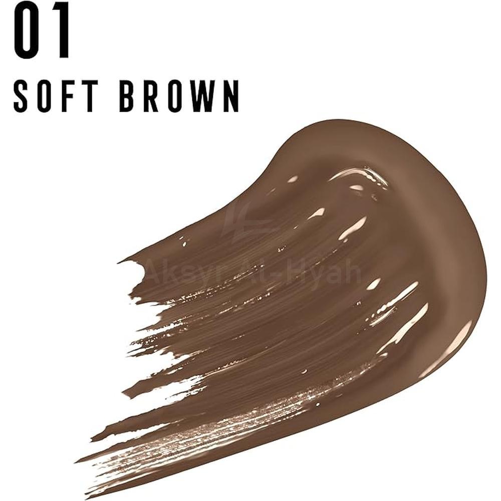 MFX BROWNFINITY LONGWEAR BROW TINT W/P 001 SOFT BROWN
