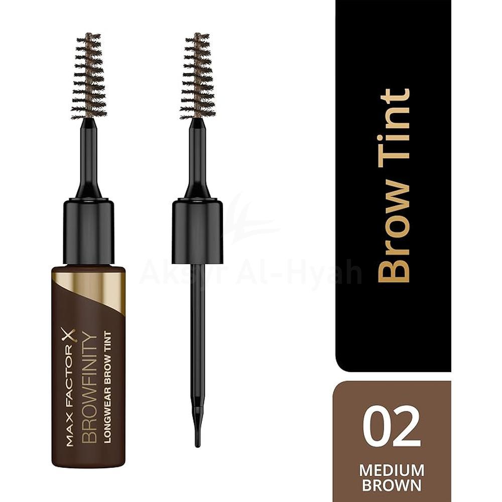 MFX BROWNFINITY LONGWEAR BROW TINT W/P 002 MEDIUM BROWN 3