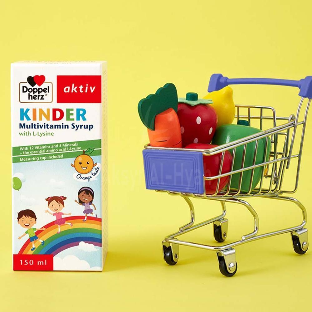 DOPPELHERZ AKTIV KINDER MULTIVIT SYRUP 150ML 5