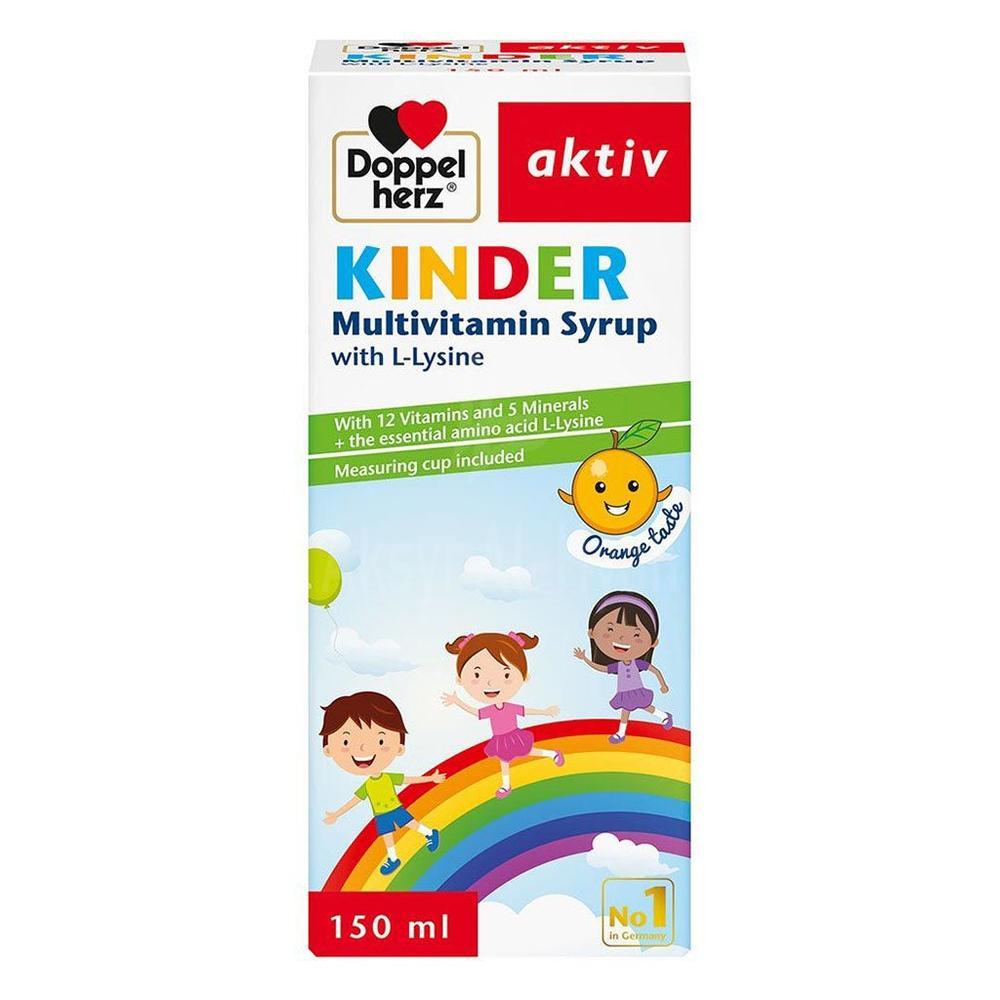 DOPPELHERZ AKTIV KINDER MULTIVIT SYRUP 150ML