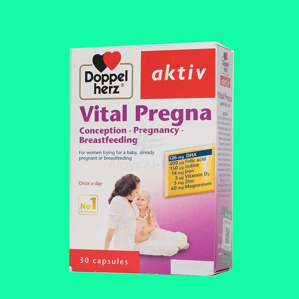 DOPPELHERZ AKTIV VITAL PREGNA CAPS 30"S 1