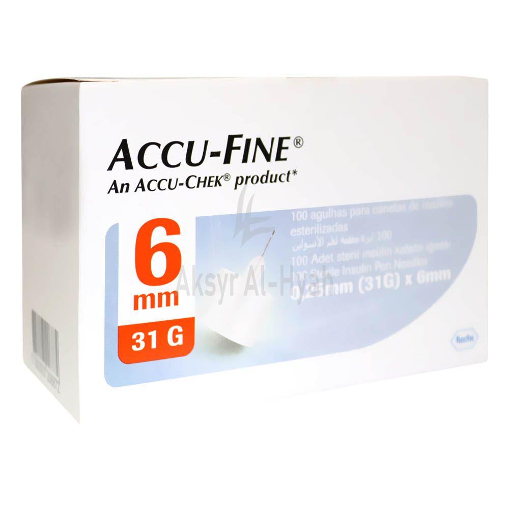 ACCU-FINE PEN NEEDLE 0.25MM 31GX6MM #53367 1