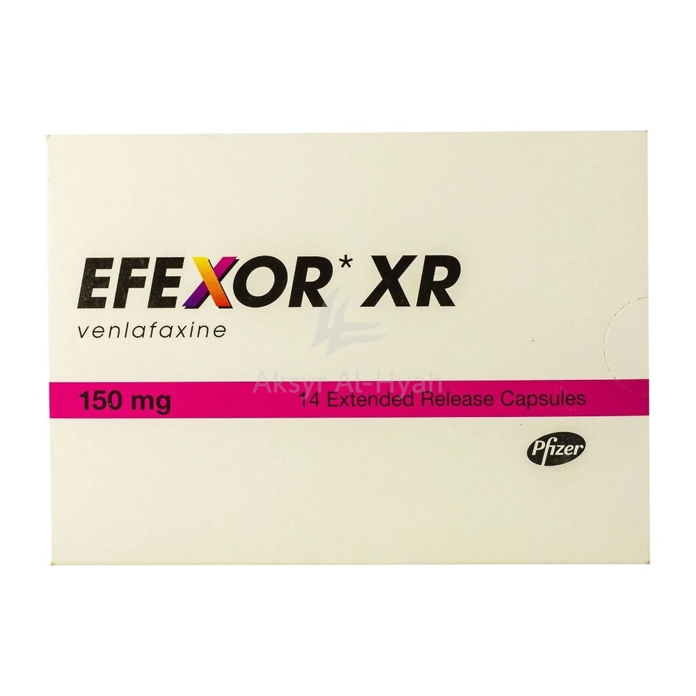 EFEXOR -XR 150MG CAP 14'S