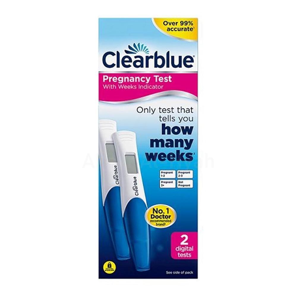 CLEARBLUE DIGI PREG TEST WEEKS INDICATOR 2'S