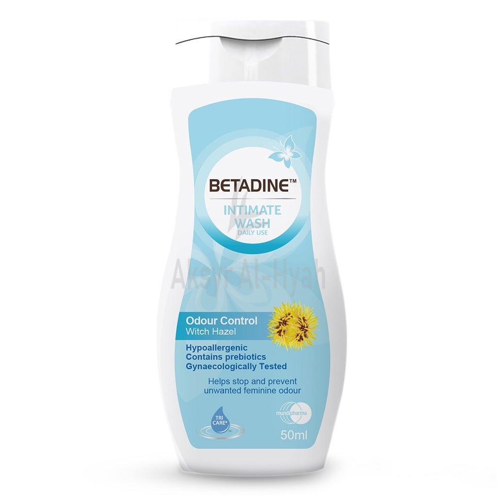 BETADINE ODOUR CNTRL.HAZEL INTIMATE WASH 50ML