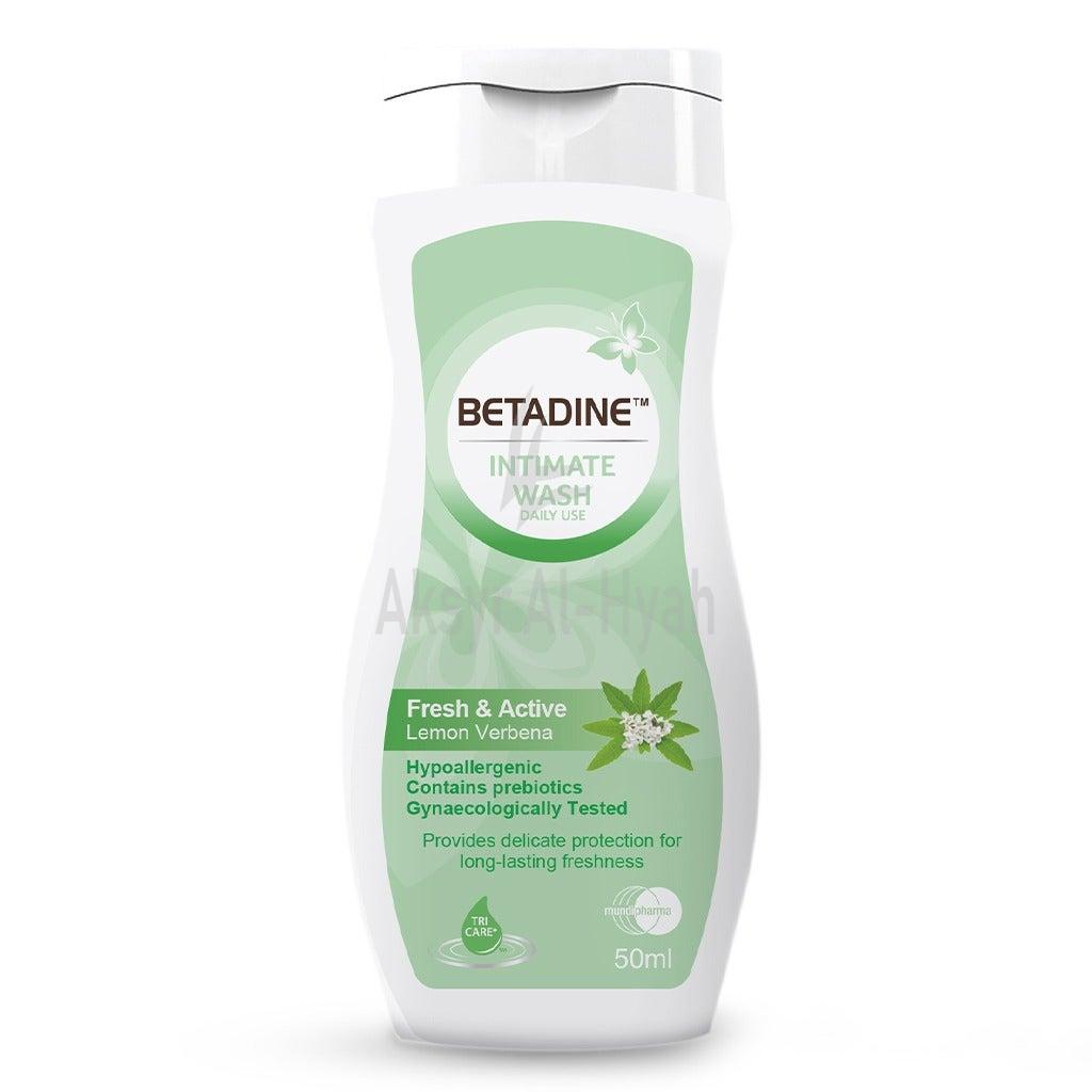 BETADINE FRESH&ACTIVE LEMON INT.WASH 50ML