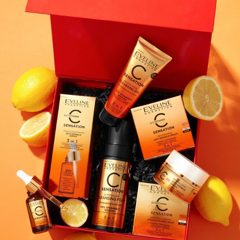 EVELINE C SENSATION CLEANSING GEL 3IN1 150ML#6168 4