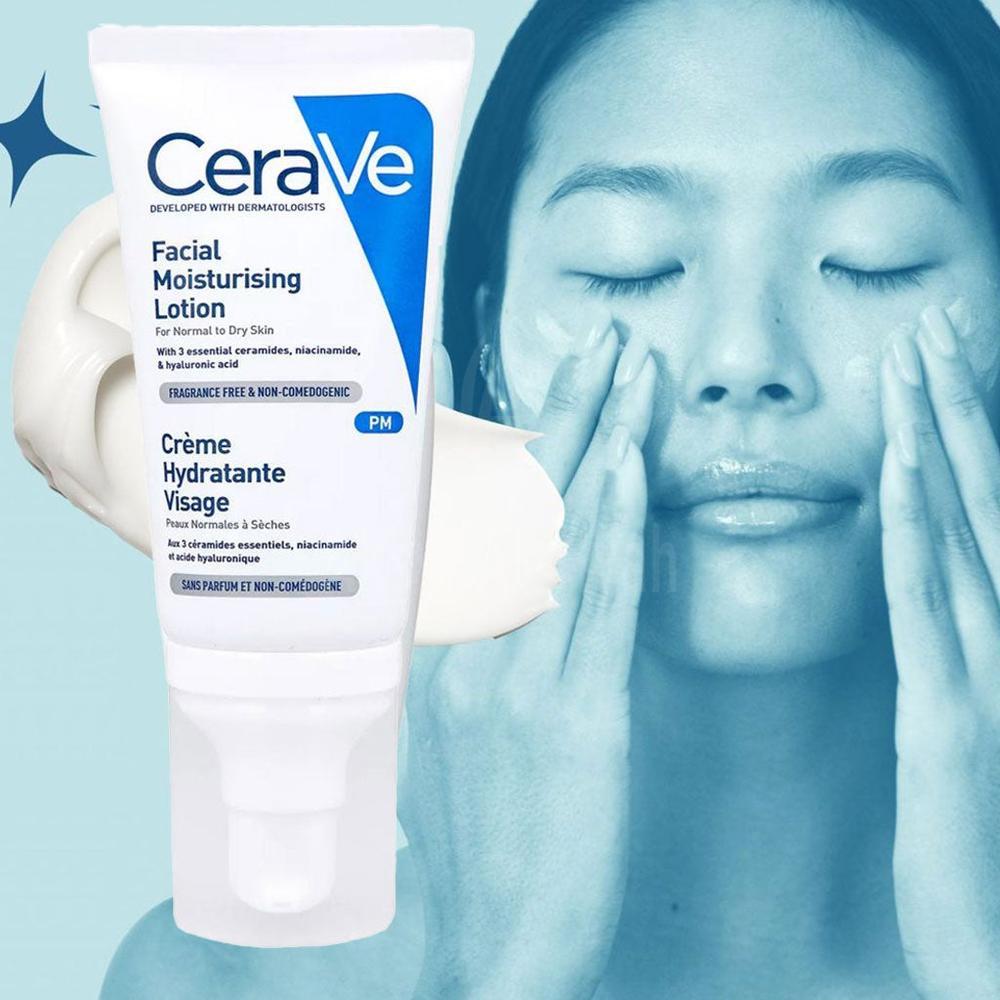 CERAVE PM FACIAL MOISTURIZING LOTION 52ML#FM25409 7