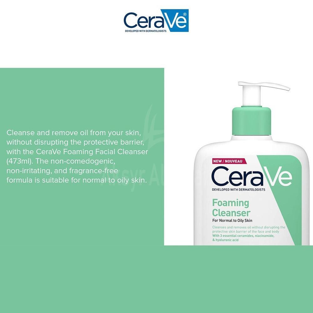 CERAVE FOAMING CLEANSER 473ML#25404 3