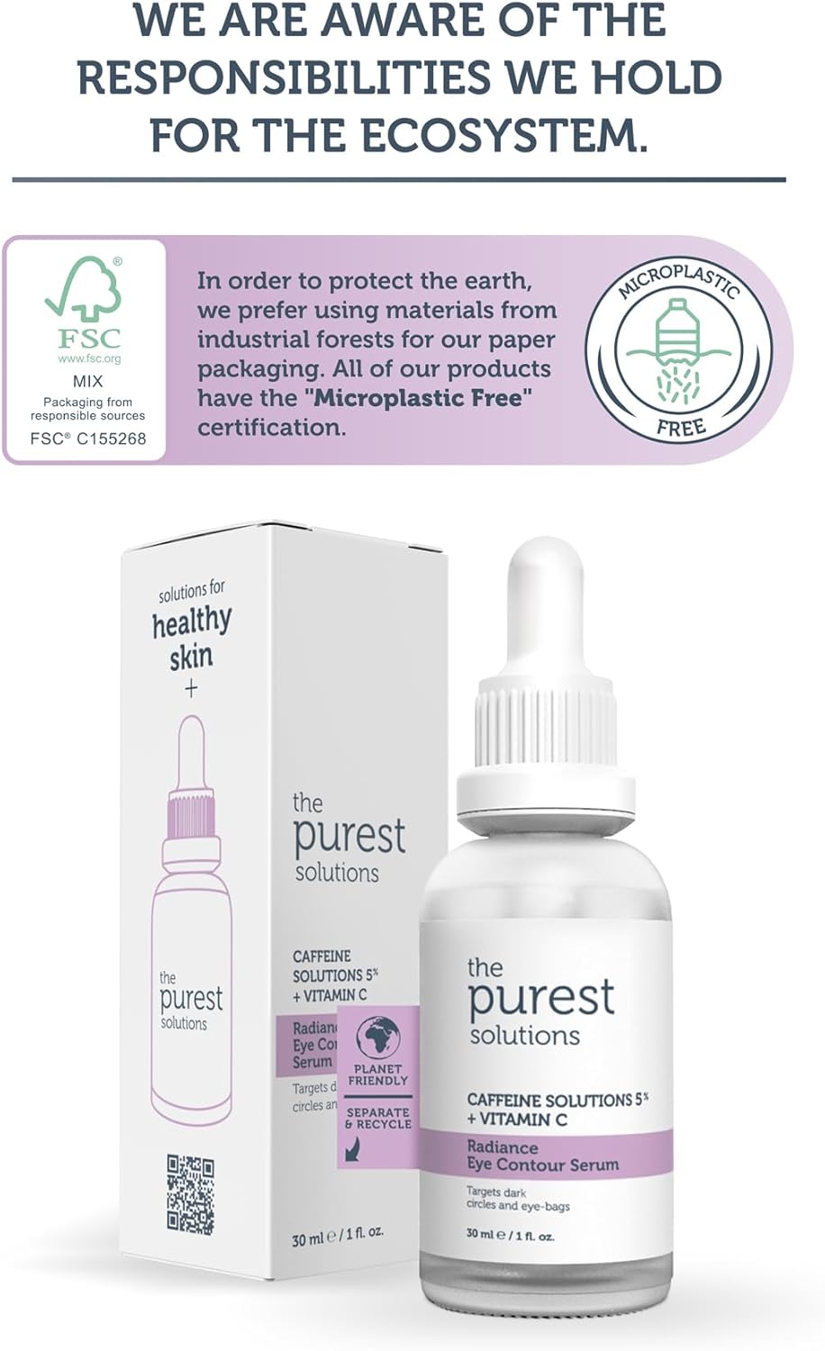 THE PUREST SLUTION RADIANCE EYE COUTER SERUM 30ML(105) 6
