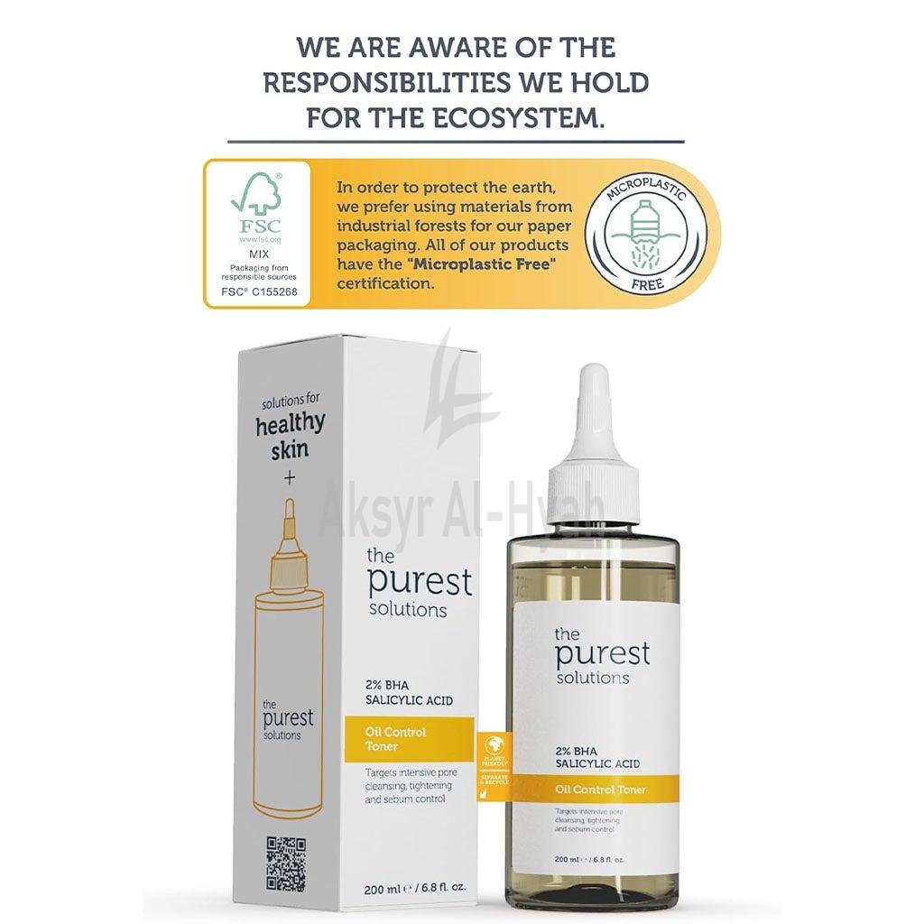 THE PUREST SOLUTION OIL CONTROL TONER 200ML #19010
