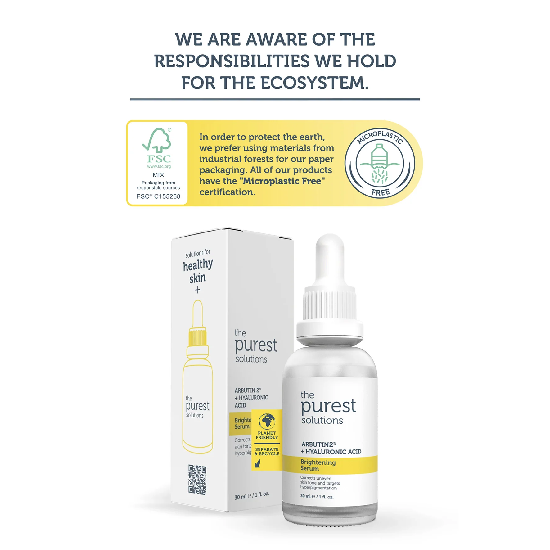 THE PUREST SOLUTION BRGHTENING SERUM 30ML #18614