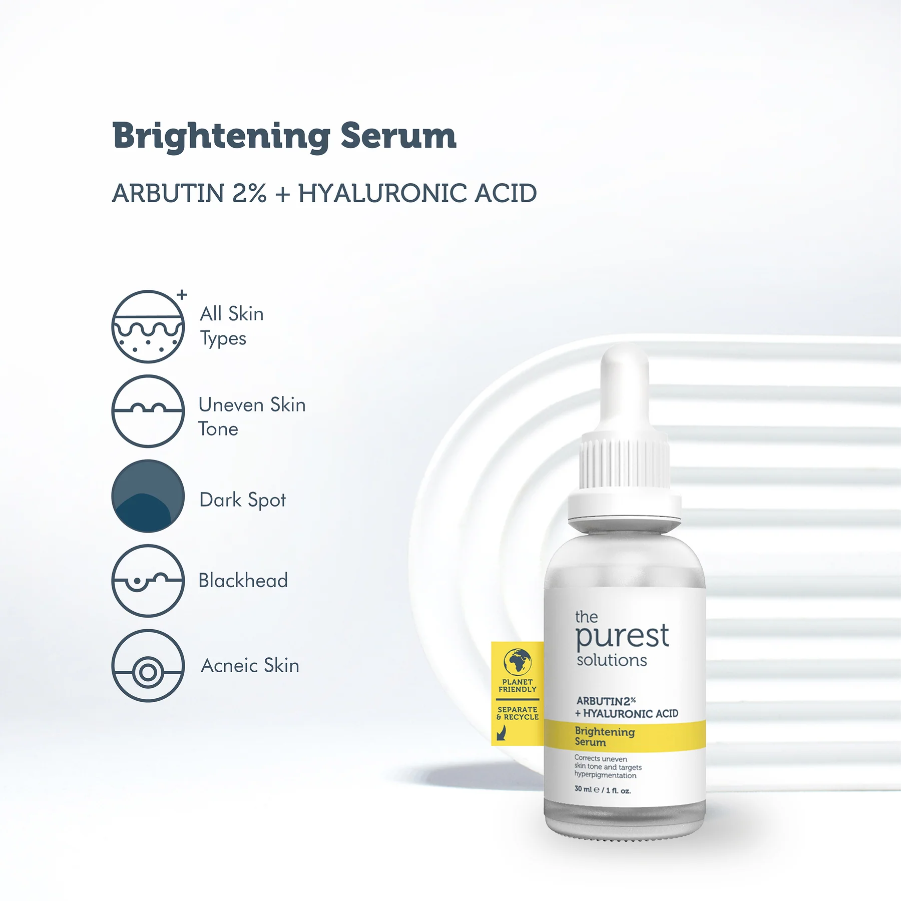 THE PUREST SOLUTION BRGHTENING SERUM 30ML #18614