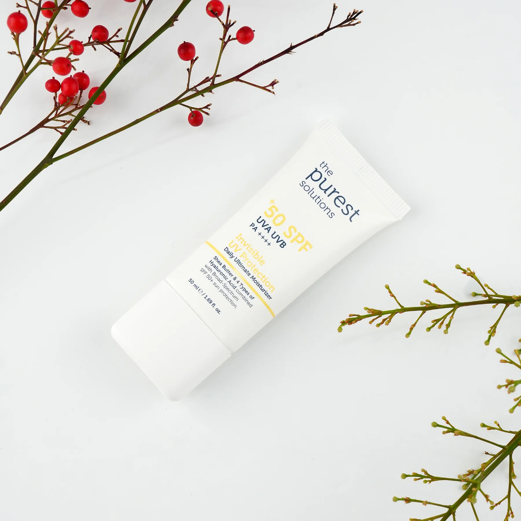 THE PUREST SOLUTION DAILY ULTIMATE MOIST INV UV PROT SPF50+ 50ML #19006 2
