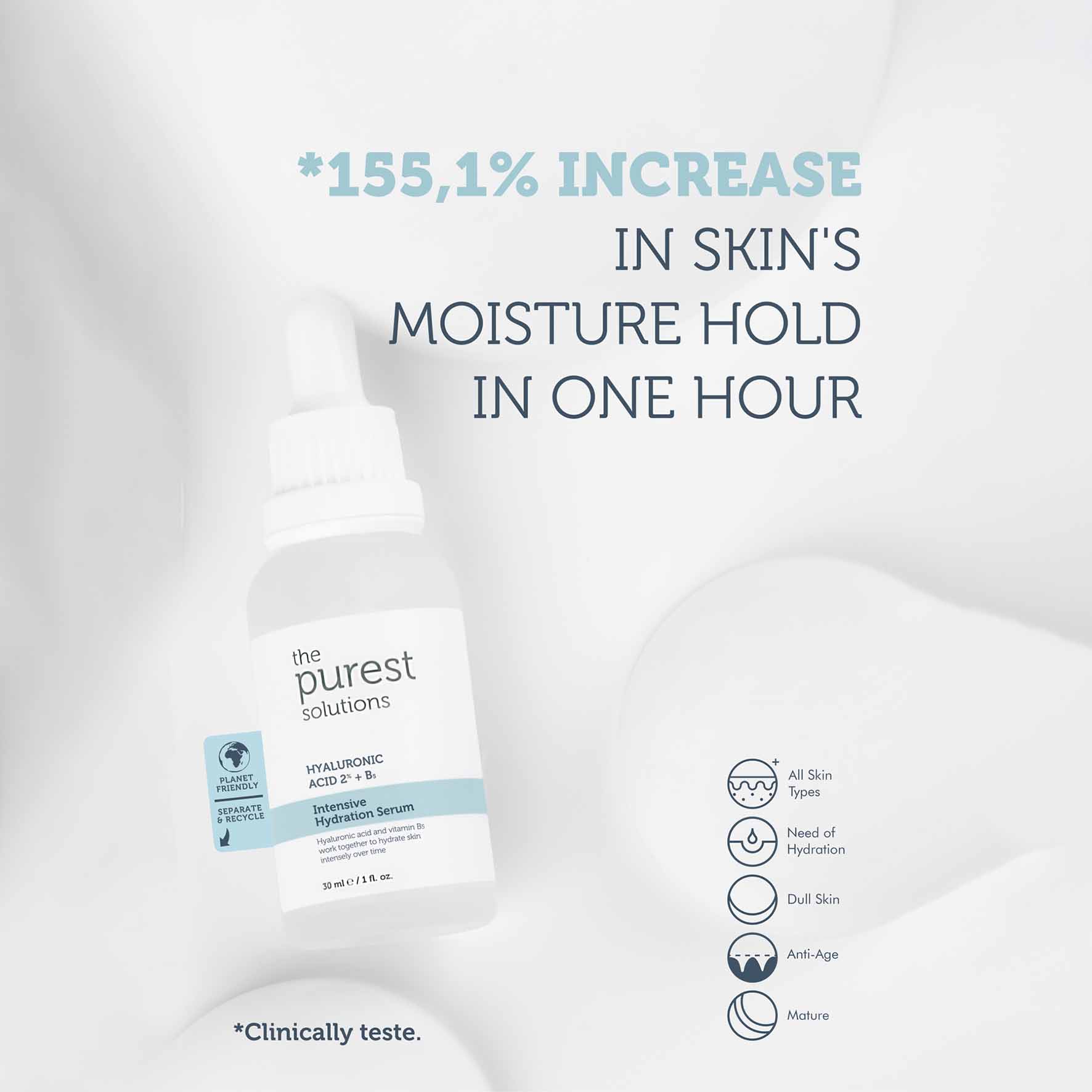 THE PUREST SOLUTION INTEN" HYDRATION SERUM 30ML #18616