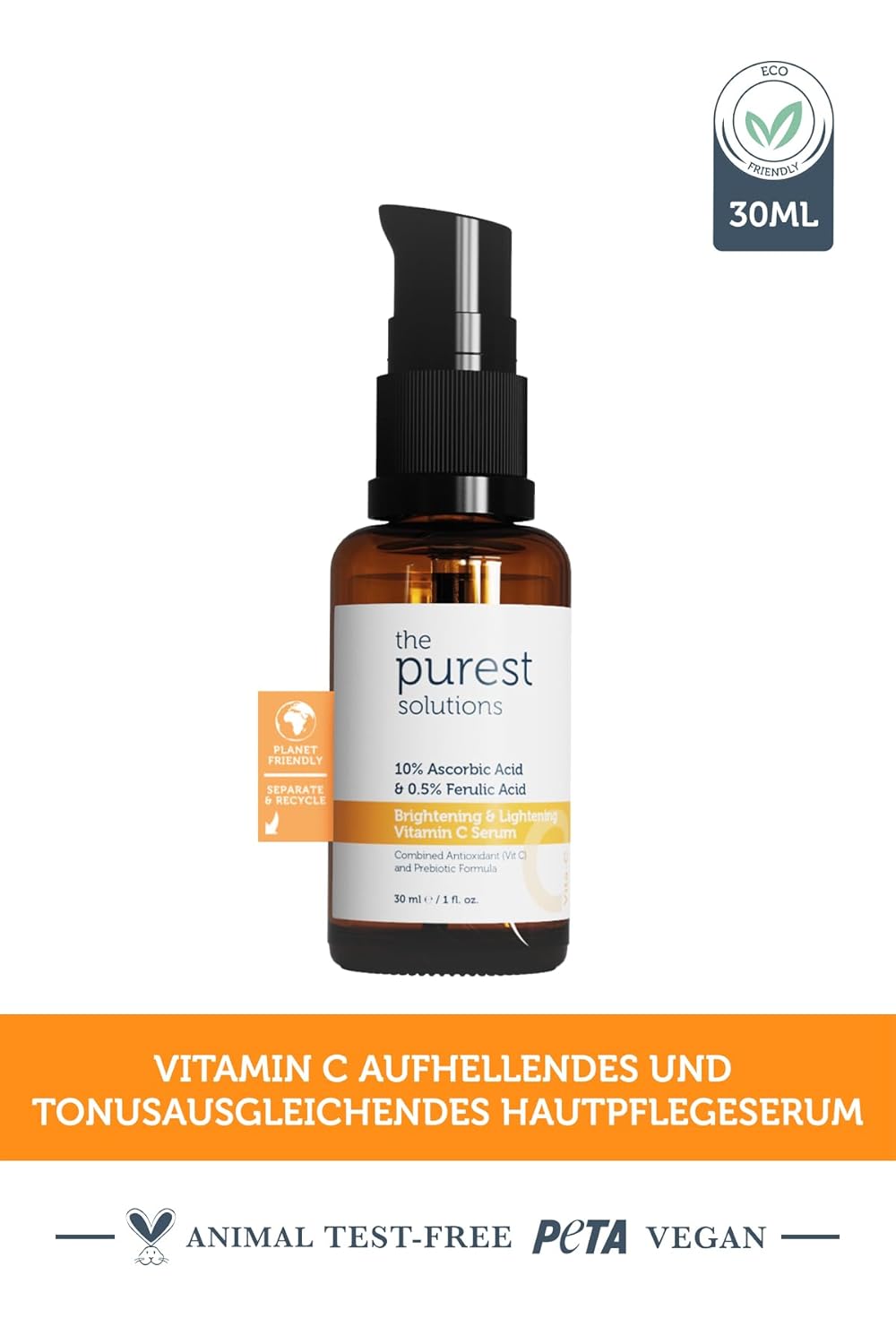 THE PUREST SOLUTION VITAMIN C SERUM 30ML #19005 1