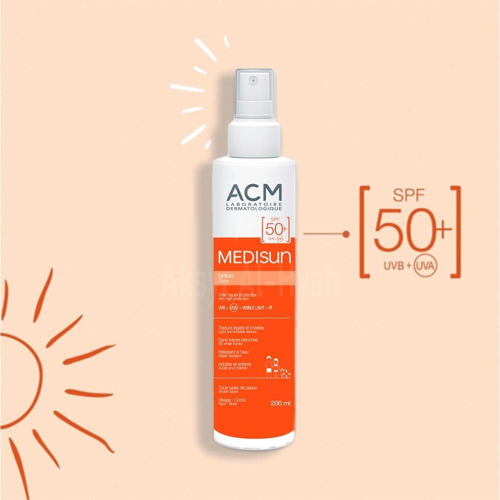 ACM MEDISUN SPRAY SPF50+ 200ML #18370 3