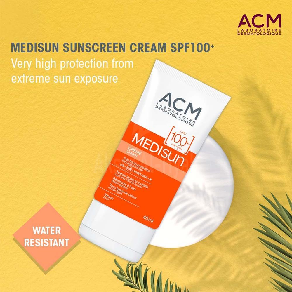 ACM MEDISUN SUNSCREEN CREAM SPF100+ 40ML #18367 1