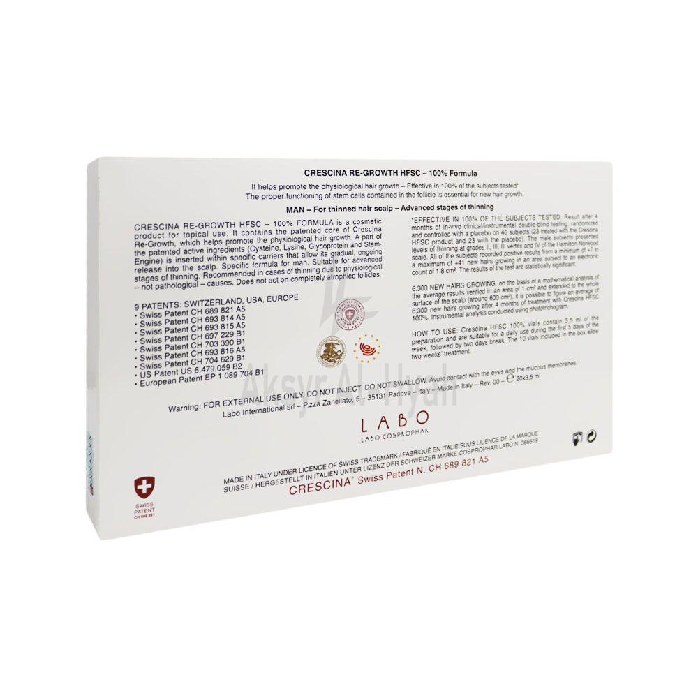 CRESCINA TRANSDERMIC HFSC 1300 MAN 20X3.5ML #LI5003 1