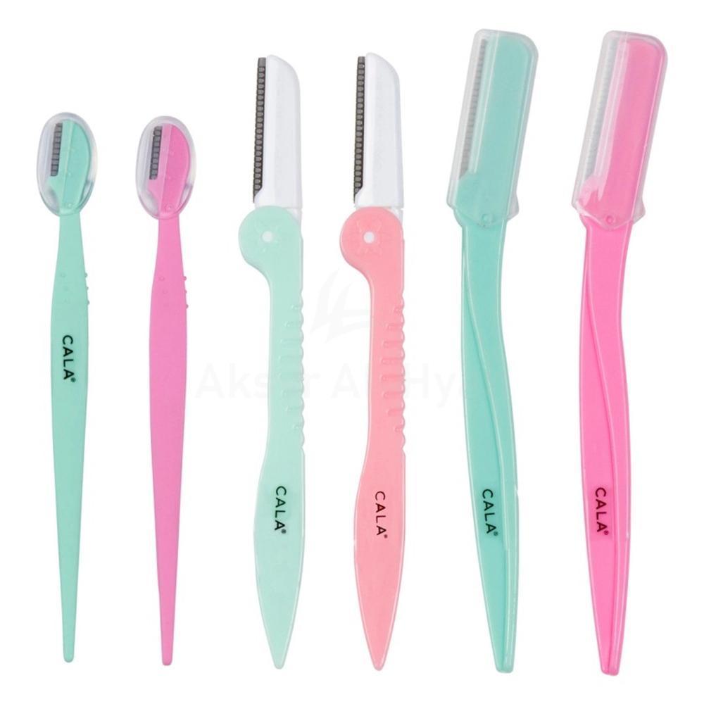 CALA BROW AFFAIR RAZORS ASSORTE 6PCS(50956) 1