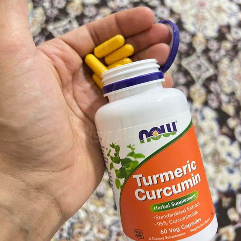 NOW TURMERIC CURCUMIN 60CAP"S #19038 3