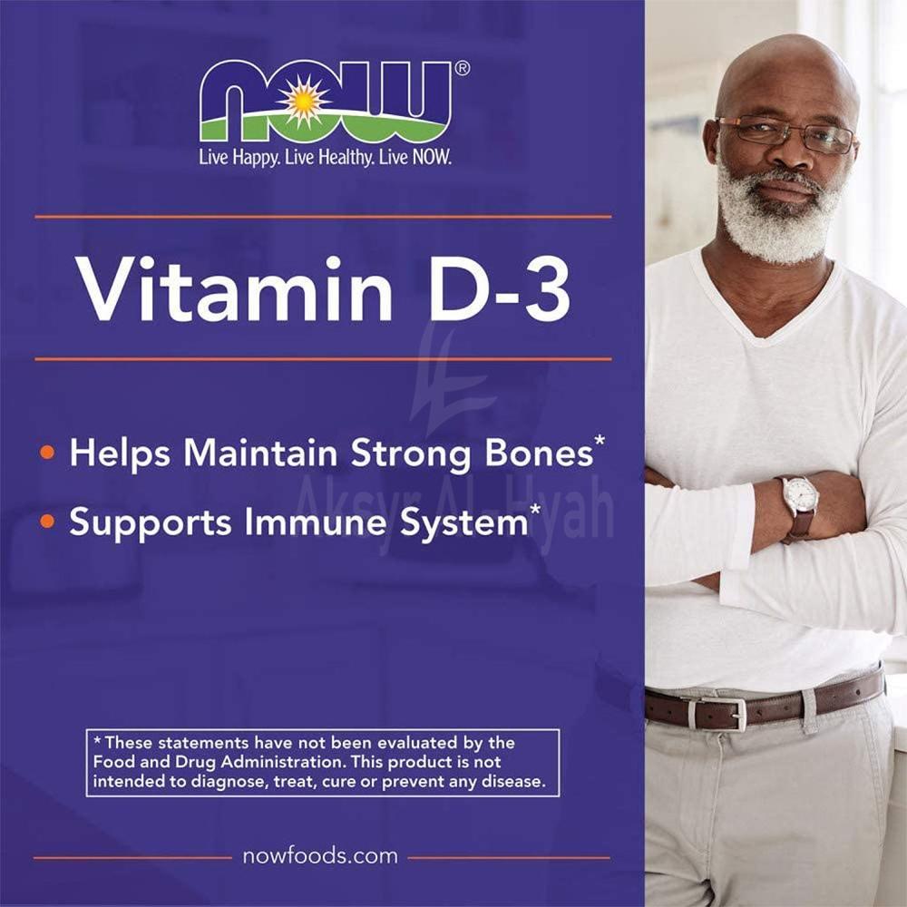 NOW VITAMIN D3 1000IU 180CAP"S #19035 3