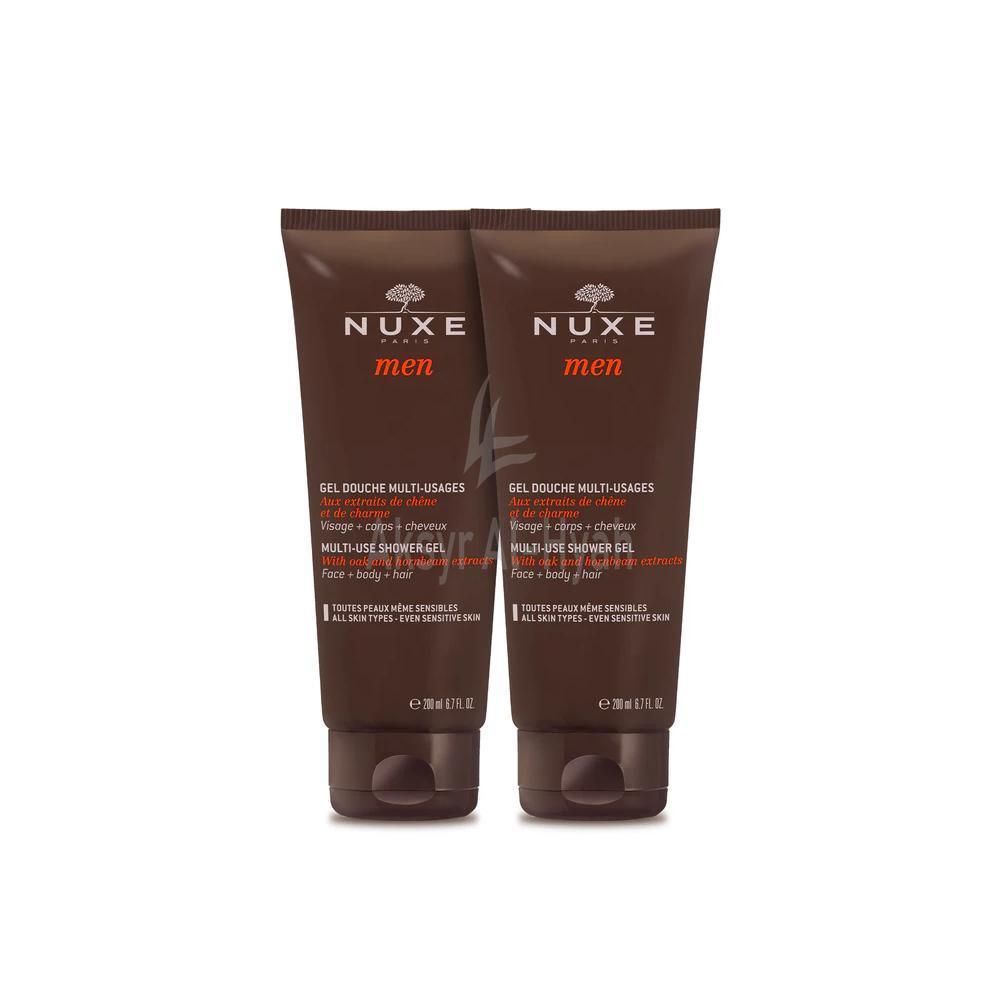 OFFER NUXE MEN MULTI-USE SHOWER GEL 2X200ML #OA35781 1