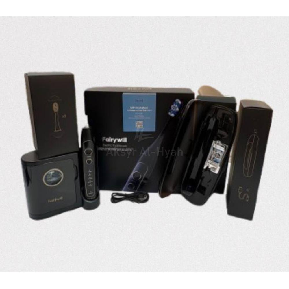 FAIRYWILL 2056 SONIC ELECTRIC TOOTHBRUSH BLACK